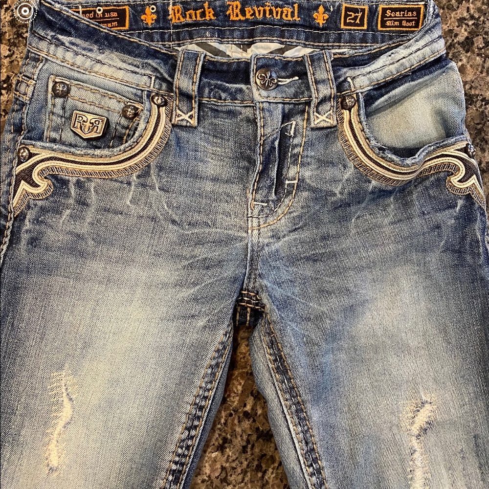 Rock Revival Jeans size 27 slim boot